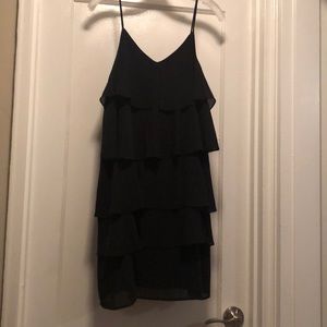 Madewell NWT flouncy little black dress